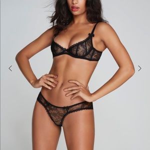 Agent Provocateur Hinda Demo cup plunge and brief